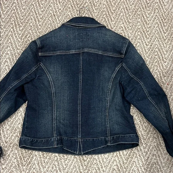 Levi's Women's Dark Blue Jean Jacket - Picture 7 of 7
